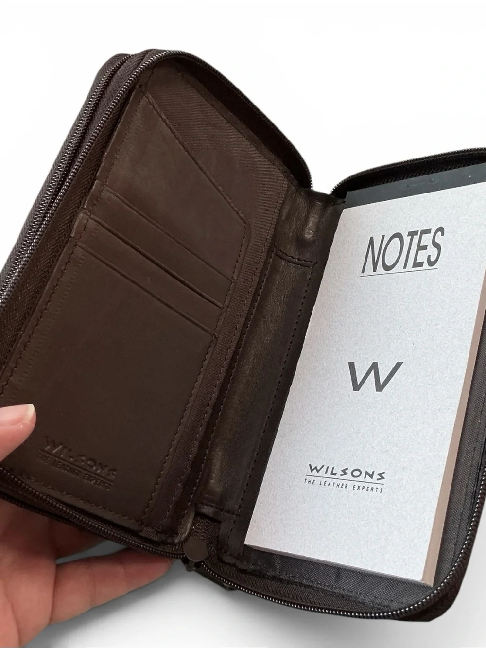 Wilsons Leather wallet organizer